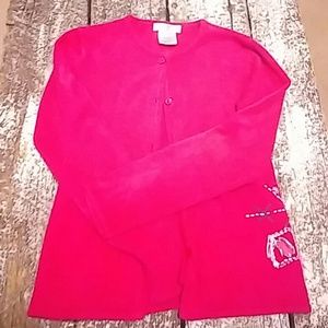 Deux Par Deux pink cardian